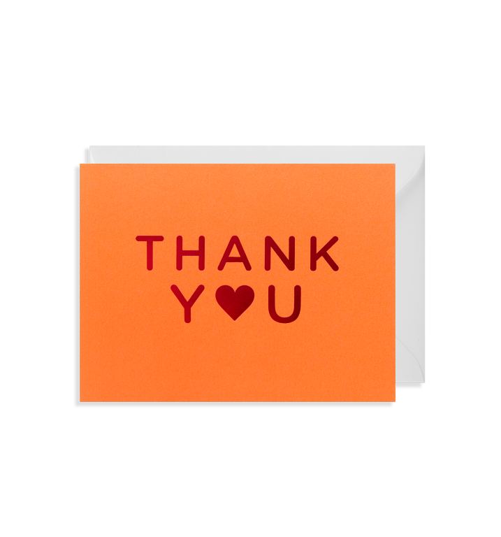 Thank you card - mini