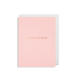 xoxoxoxoxo card - mini