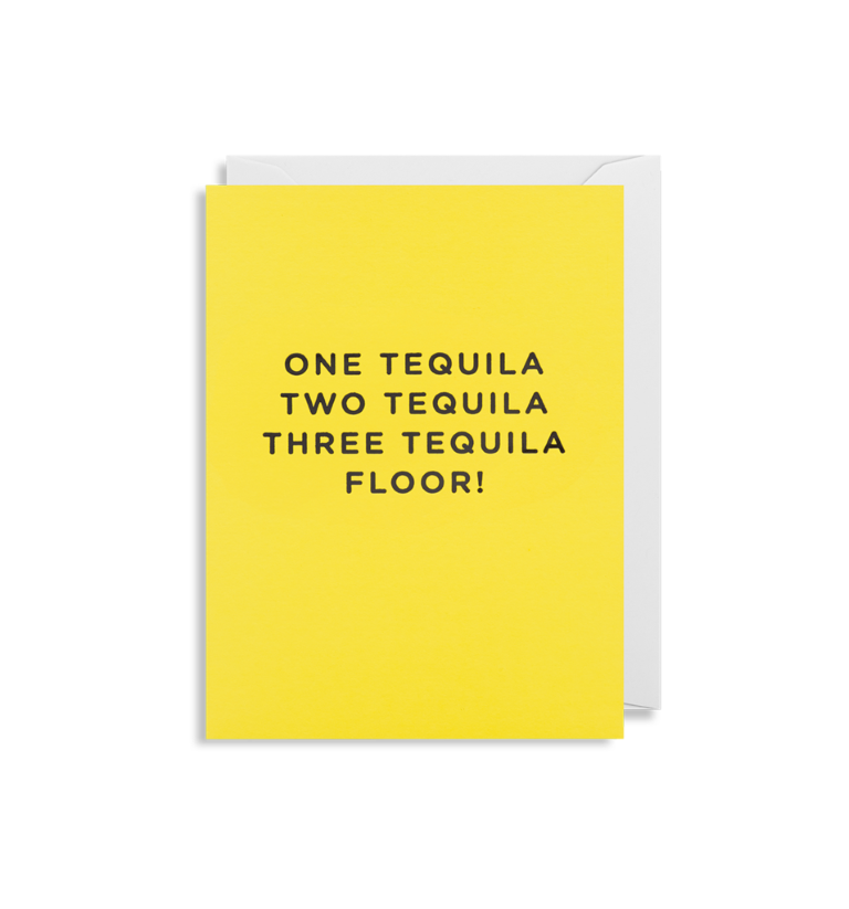 Tequila card - mini