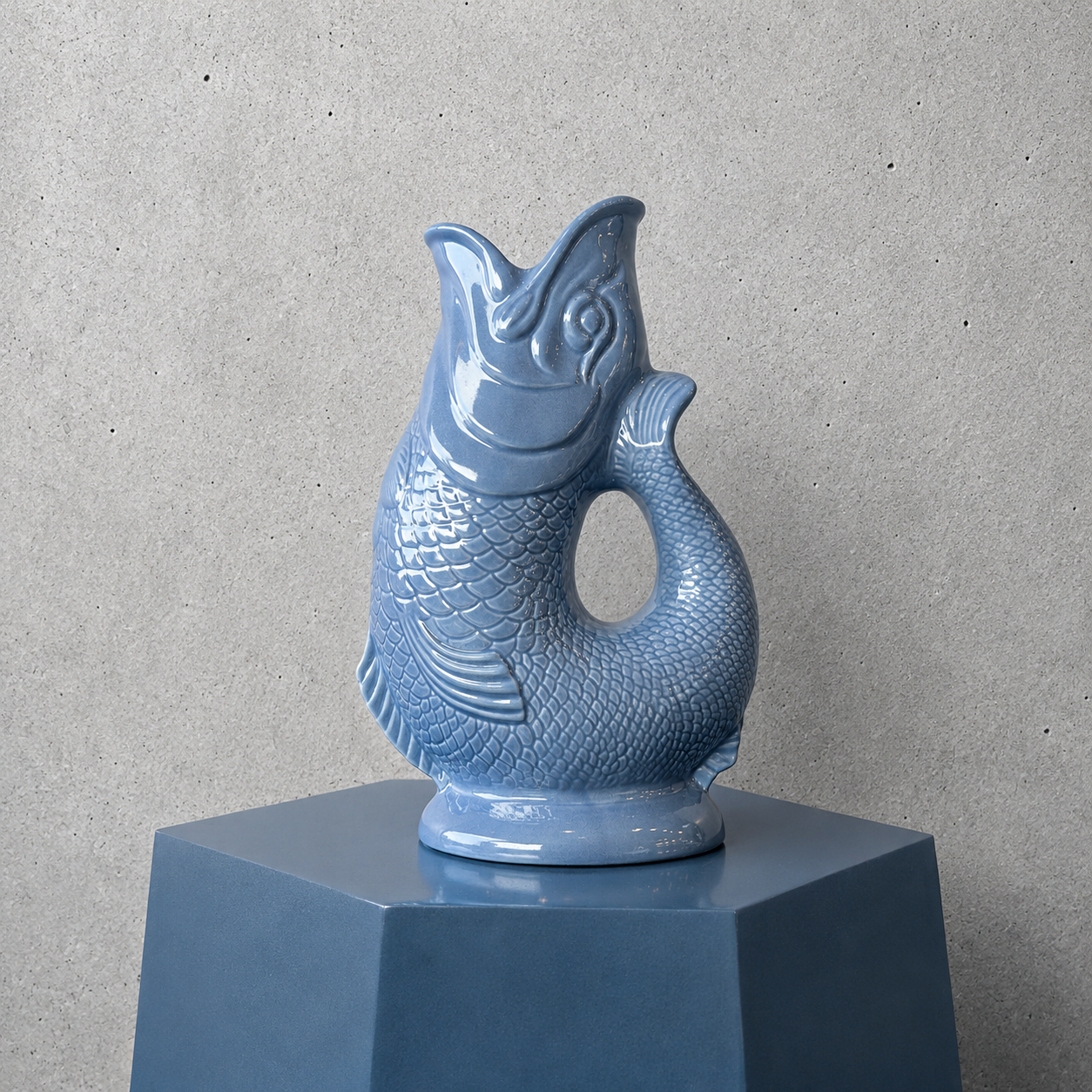 Wade Fish Jug - French Grey