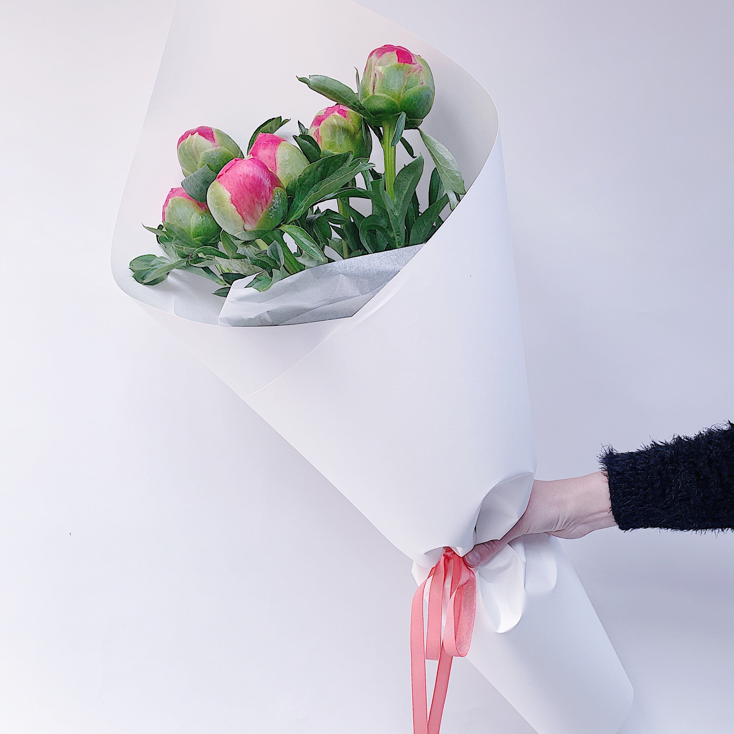 En Masse - Peonies Coral Sunset