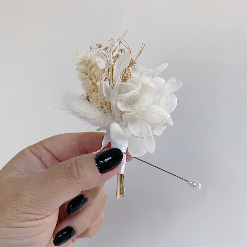 Dried Flower Buttonhole