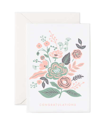 Pastel Congratulations Card